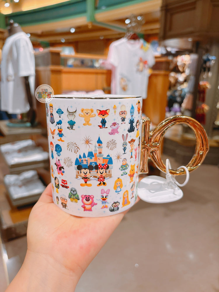 SHDL - 2026 10th Birthday Celebration Cute Collection x Disney Characters All Over Print Mug