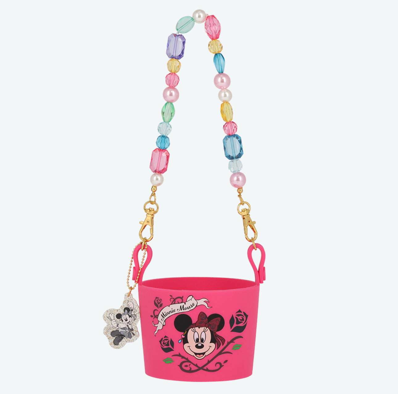 TDR - Mickey & Friends Disney Pirates of the Caribbean 2025 Collection x Minnie Mouse Drink Carrier with Strap
