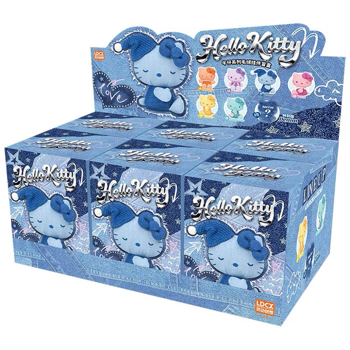 China TOPTOY - Hello Kitty Denim Plush Keychain Blind Box (Release Date: Sep 30, 2026)