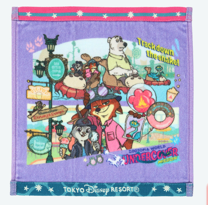 TDR - Zootopia World Undercover Mission Collection x Mini Towelsl Set of 2 (Release Date: Nov 26, 2025)
