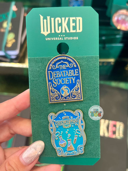 Universal Studios - Wicked - The Debatable Society & Shiz Chemistry Club Pin