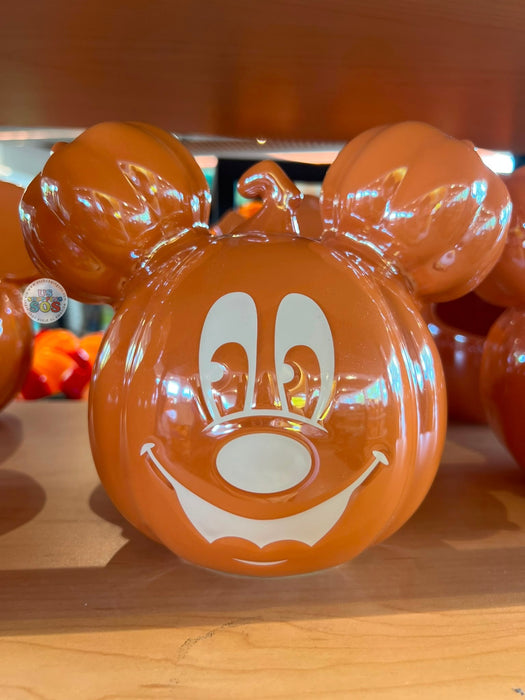 DLR/WDW - Halloween 2026 Mickey Mouse & Family Collection x Mickey jack-o’-lantern Shaped Candy Dish