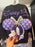 DLR/WDW - Disney100 Mickey & Friends Purple - Loungefly Silver Bow All-Over-Print Ear Headband