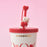 Starbucks China - Valentine’s Pink Kitty 2024 - 21O. Red Wave Scribble Kitty Stainless Steel Cold Cup 550ml