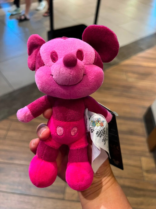 DLR/WDW - Logo Mania 2026 Fantasylanf Feels - Bright Pink Mickey nuiMOs Plush Toy