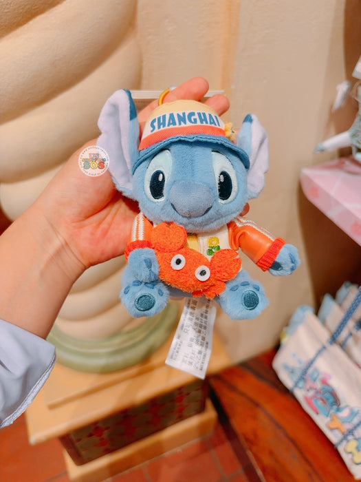 SHDL - Stitch & Angel "Travel in Shanghai" Collection x Stitch Plush Keychain