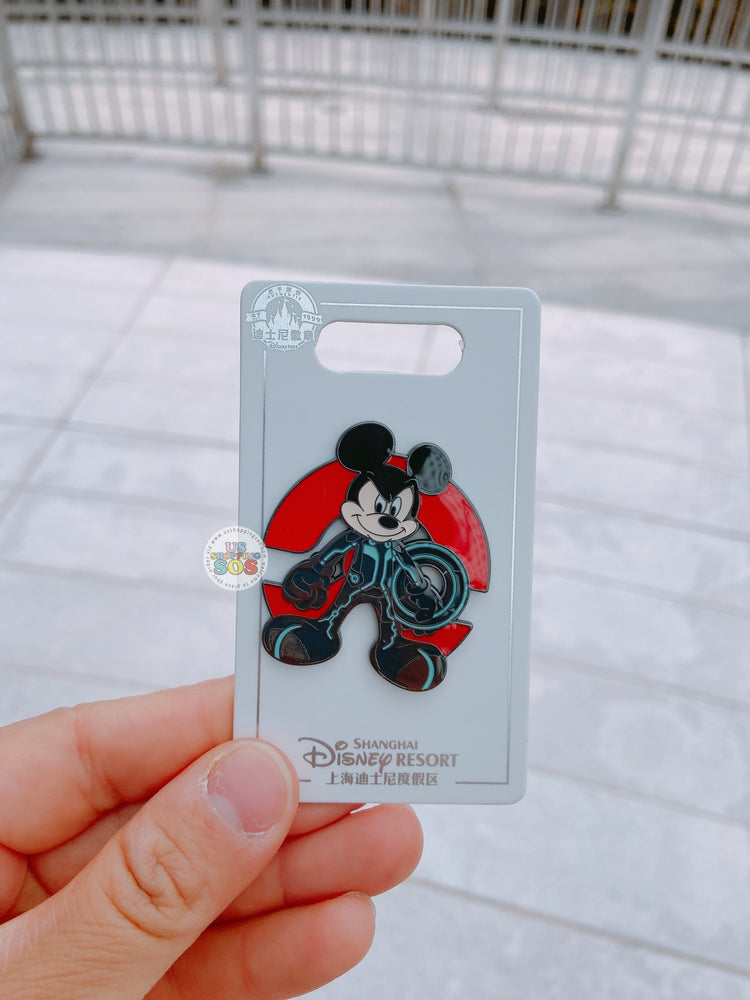SHDL - Tron Lightcycle Power Run x Mickey Mouse Pin (With Background)