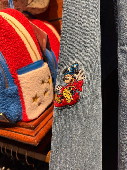 DLP - 2026 Dsiney Fantasia Sorcerer Mickey Denim Shirt (Adults)