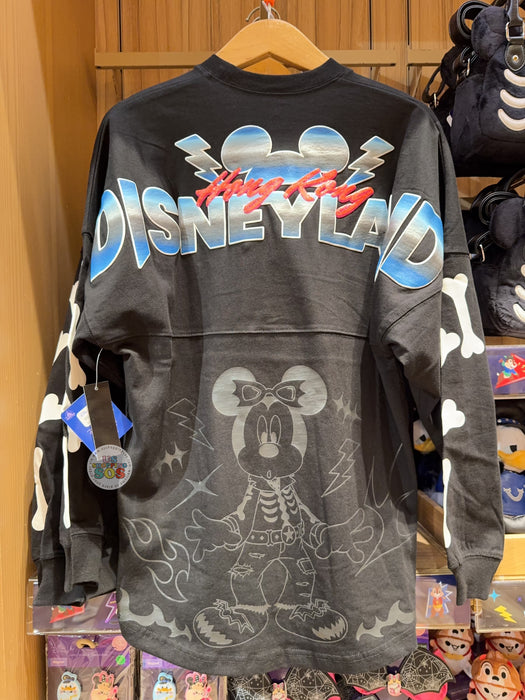 HKDL - 2026 Disney Halloween - Mickey and Friends Spooky Rock Band Collection x Mickey Mouse Spirit Jersey for Adults for Adults