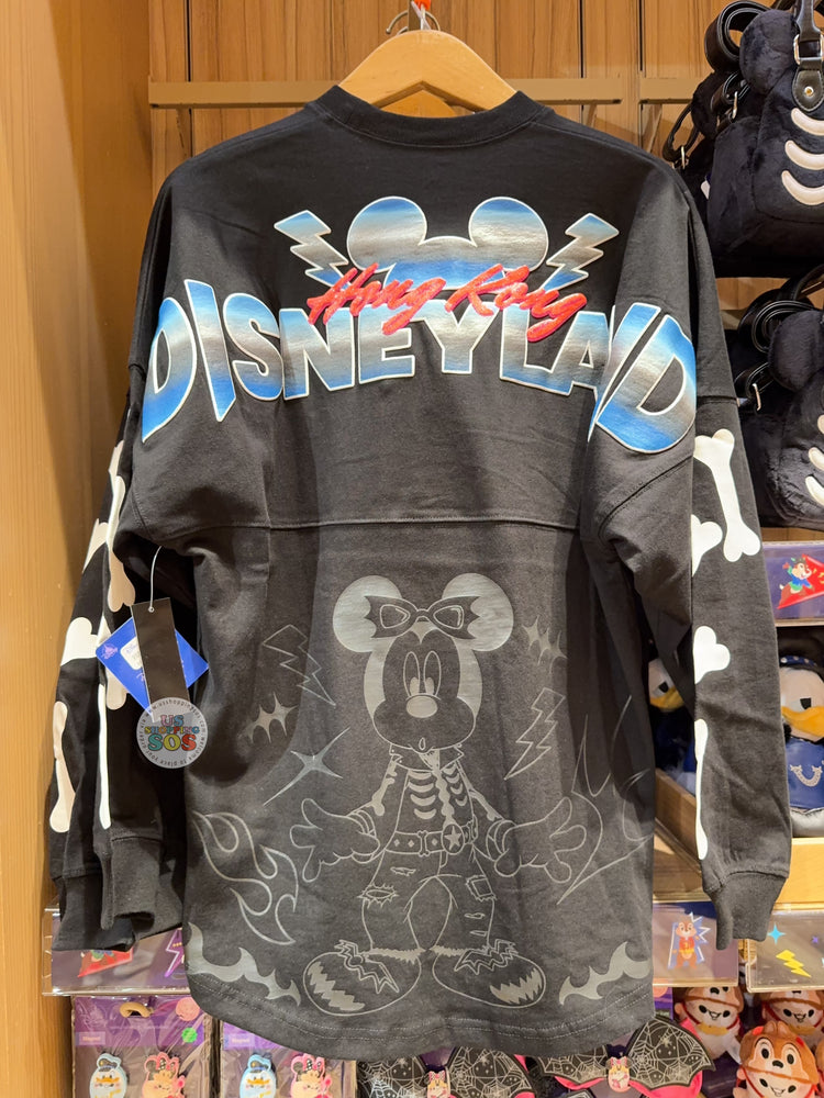 HKDL - 2026 Disney Halloween - Mickey and Friends Spooky Rock Band Collection x Mickey Mouse Spirit Jersey for Adults for Adults