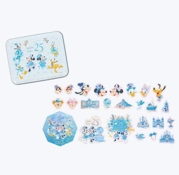 TDR - Tokyo DisneySea 25th Anniversary "Sparkling Jubilee" x Mickey & Friends Sticker Set (Release Date: Oct 15, 2026)