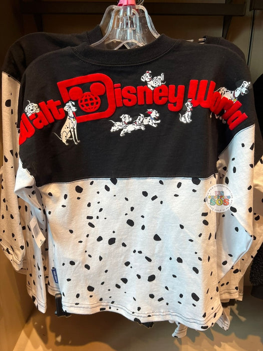 DLR/WDW - 101 Dalmatians - Spirit Jersey Lucky Park Logo Black White Pullover (Youth)