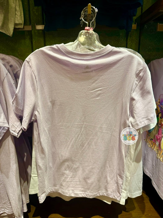 DLR/WDW - Disney Princess Park Logo Lavender Graphic Tee (Adult)