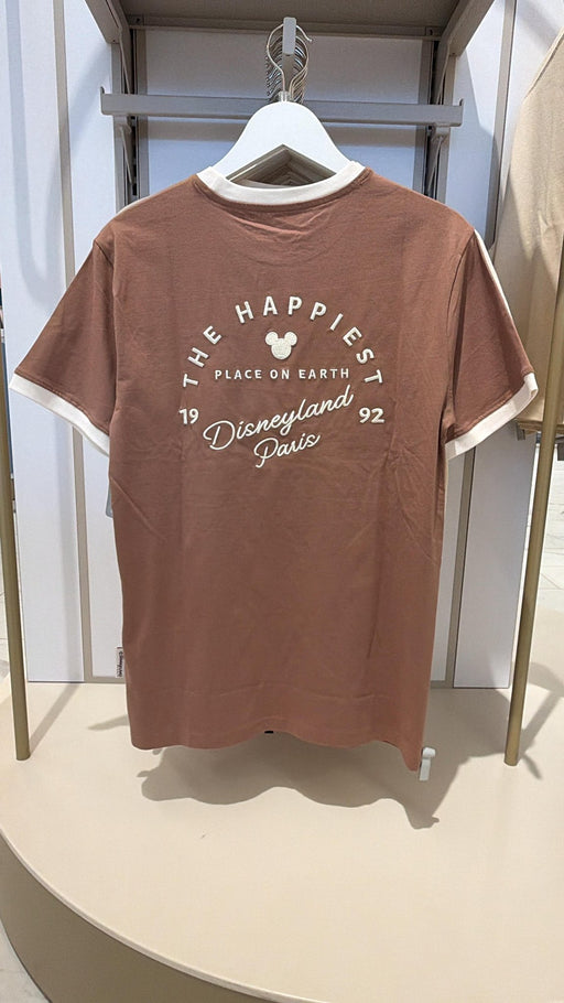 DLP - Disneyland Paris Message ‘The Happiest Place on Earth’ T Shirt (Adults)