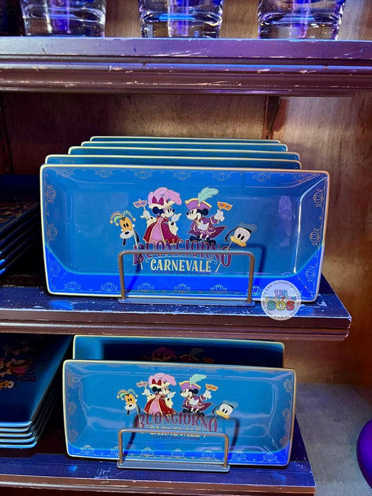 WDW - Epcot World Showcase Italy 🇮🇹 - Carnevale 2025 - Mickey & Minnie Plate