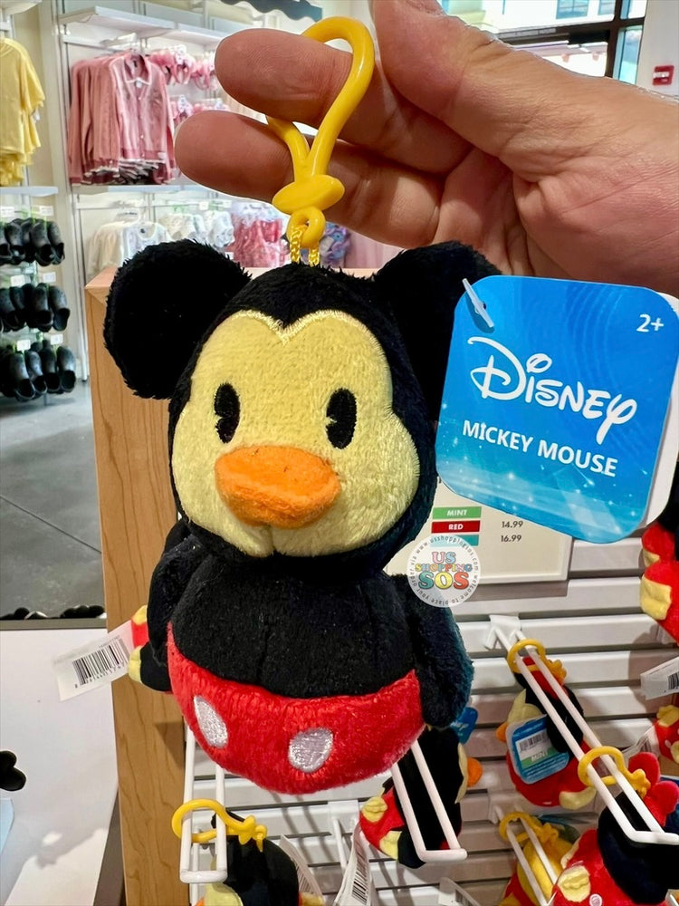 DLR/WDW - Rubber Duck 2026 - Mickey Mouse Plush Keychain