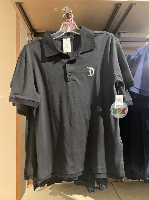 DLR - “D” Embroidered Logo Black Polo Shirt (Adult)