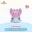 SHDL - Stitch & Angel "Travel in Shanghai" Collection x Angel with Xiao Long Bao Plush Toy
