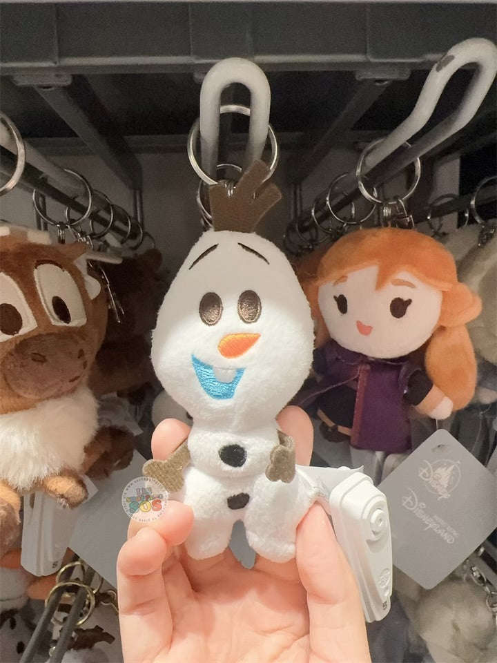 HKDL - World of Frozen x Olaf "Flat" Plush Keychain