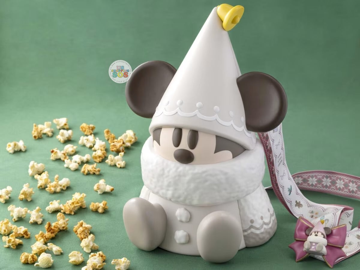 TDR - 2026 Disney Christmas Mickey Christmas Fairy "Lil Lin Lin" x Popcorn Bucket (Release Date: Nov 1, 2026)