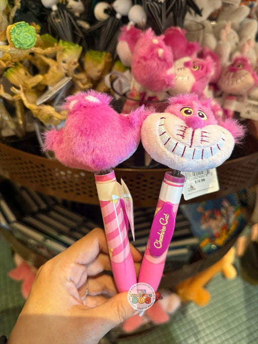 DLR/WDW - Alice in Wonderland - Cheshire Cat Face Icon Plush Pen
