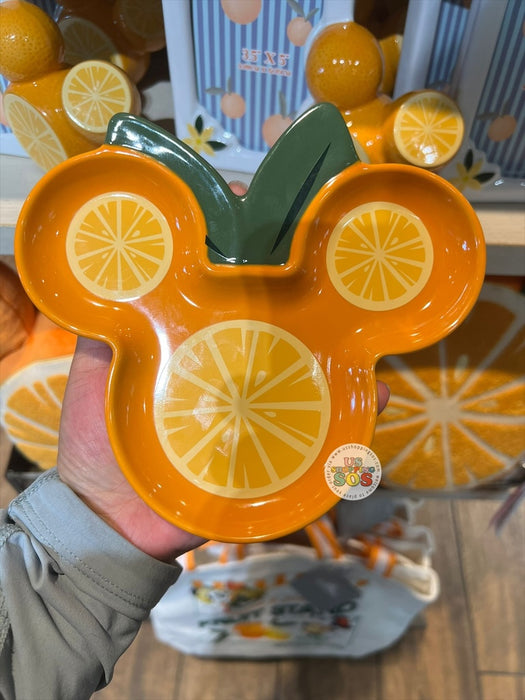 DLR/WDW - Mickey & Minnie's Fruit Stand 2026 - Orange Small Plate