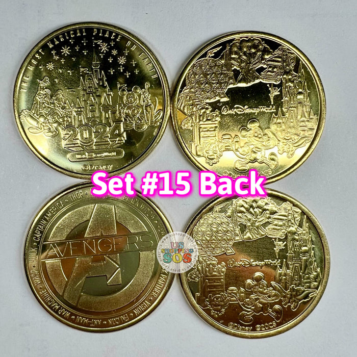 WDW - 2024 Collectible Medallions Set