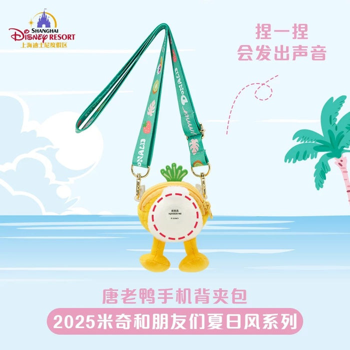 SHDL - 2025 Mickey and Friends Summer Vibes Collection x Donald Duck Plushy Phone Clip Bag