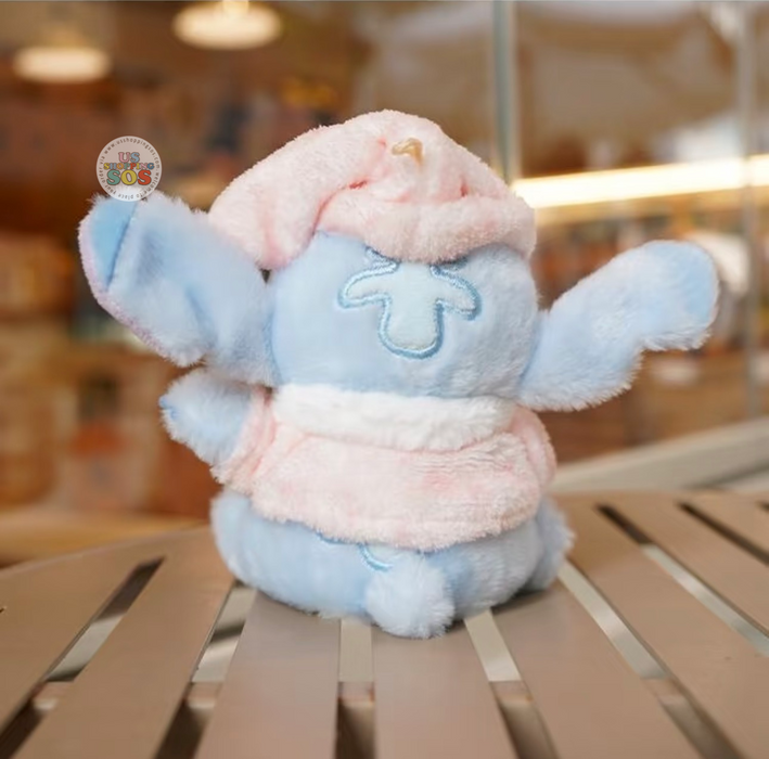 China Exclusive Potdemiel - 2026 Stitch & Scrump Pajama Plush Keychain (Color: Light Blue)