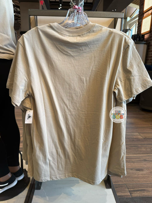 DLR - Disneyland 70th Walt Disney Nostalgia - Tan T-shirt (Adult)