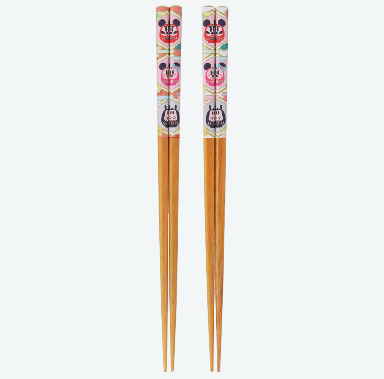 TDR - 2026 Happy New Year Mickey & Friends Collection x Mickey & Friends "Daruma" Chopsticks Set of 2 (Release Date: Dec 1, 2025)