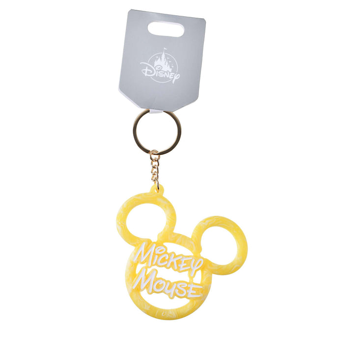 JDS - Key chain Fes x Mickey Mouse Marble Name Logo Keychain