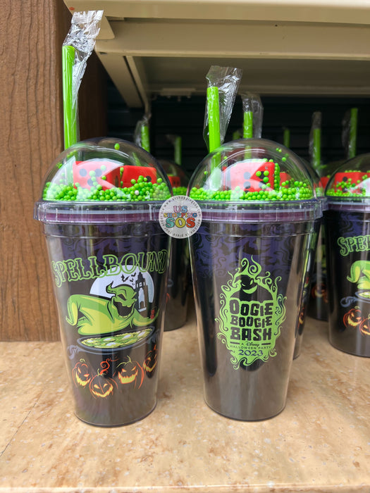 DLR - Oogie Boogie Bash 2023 - 15.2oz Dome Lid ToGo Straw Tumbler