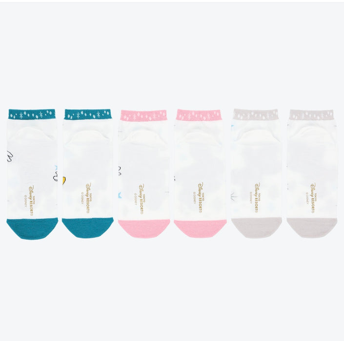 TDR - Tokyo DisneySea 25th Anniversary "Sparkling Jubilee" x Mickey & Friends Sock Set of 3 (Release Date: Apr 8, 2026)