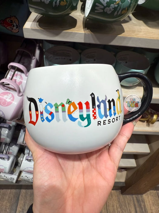DLR/WDW - DLR/WDW - Disney Characters in Park Logo Ceramic Mug