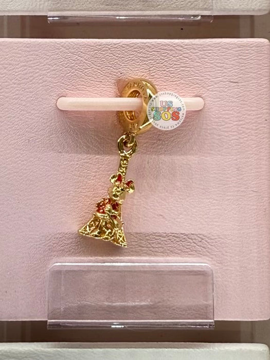 DLP - PANDORA Disneyland Paris Minnie & Eiffel Tower Charm (Gold Color)