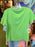 DLR/WDW - Disney Princess - Tiana Portrait Icon & Signature Neon Green T-shirt