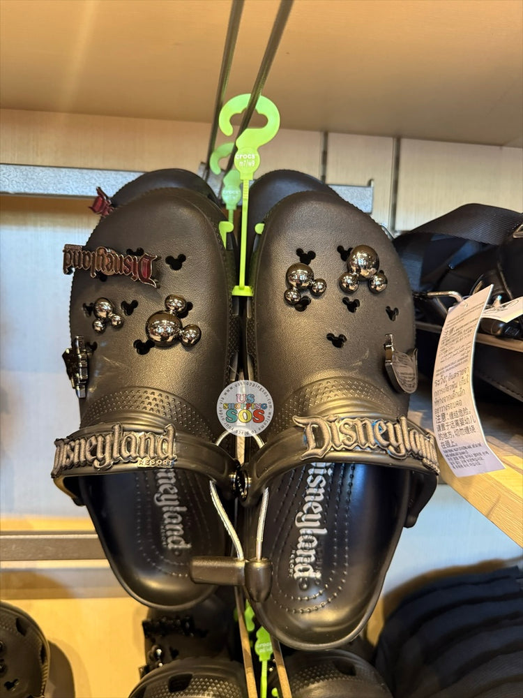 DLR/WDW - Crocs Disneyland Mickey Classic Black Clog (Adult)