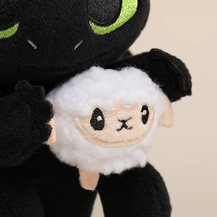 Universal Studio Beijing - How to Train Your Dragon x Toothless with Sheep Plush Keychain