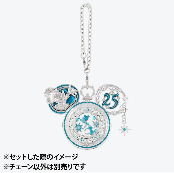 TDR - Tokyo DisneySea 25th Anniversary "Sparkling Jubilee" Build Your Own Locket Collection x Chain Color: Silver (Release Date: Apr 8, 2026)