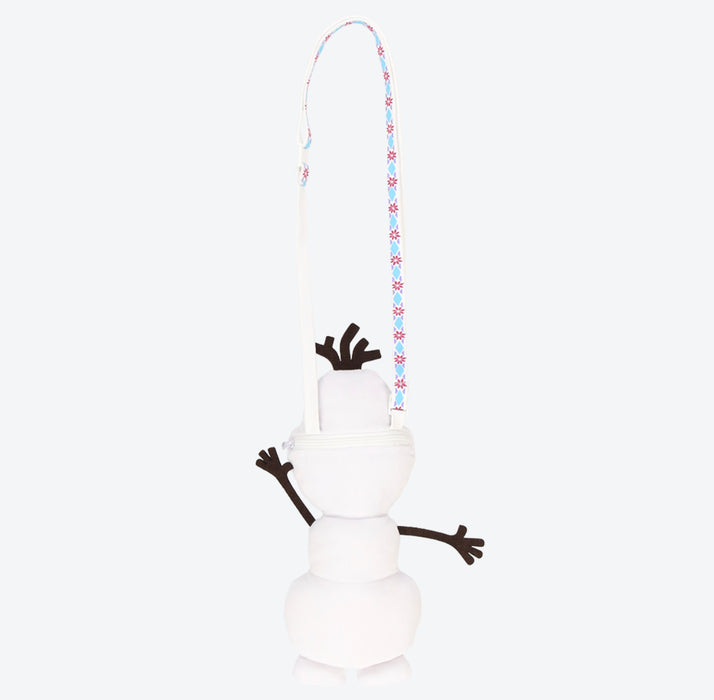 TDR - Fantasy Springs Anna & Elsa Frozen Journey Collection x Olaf Plush Shaped Shoulder Bag