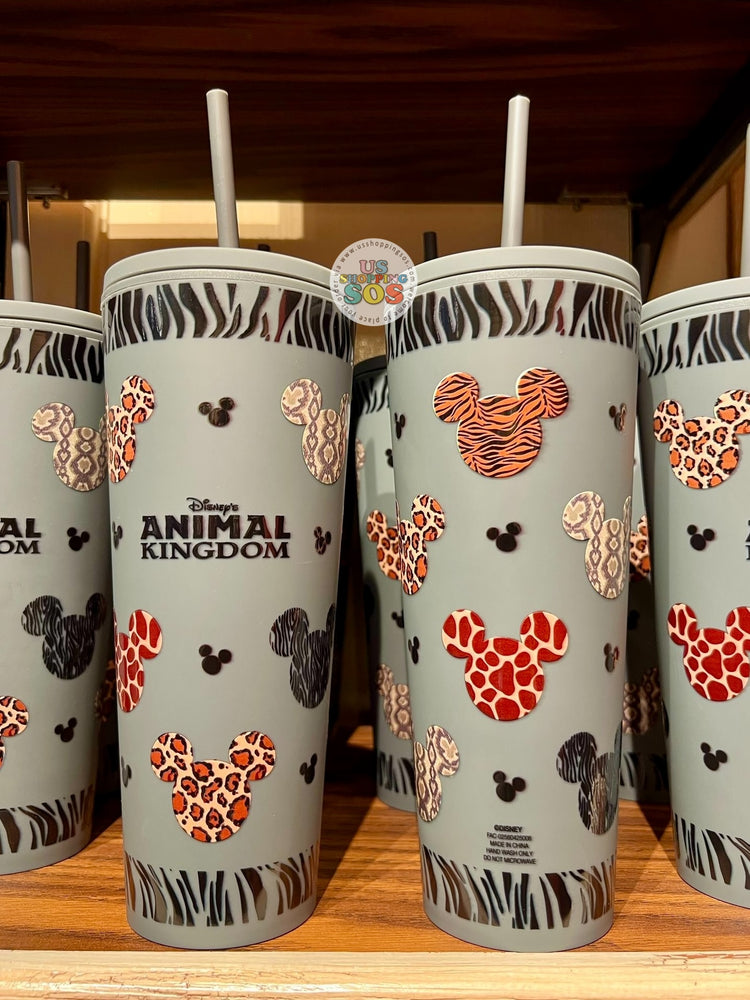 WDW - Disney Animal Kingdom - Animal Mickey Icon Cold Cup Tumbler