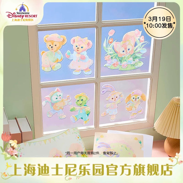 SHDL - Duffy & Friends Springtime 2025 Collection x Duffy & Friends Window Stickers Set