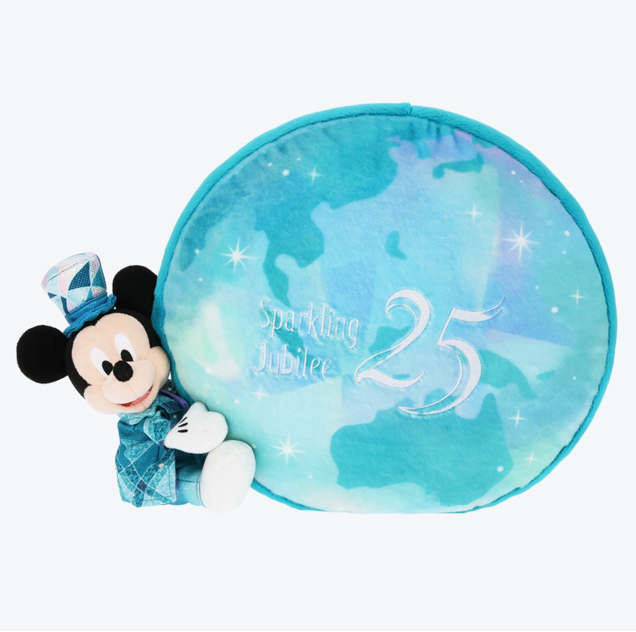 TDR - Tokyo DisneySea 25th Anniversary "Sparkling Jubilee" x Mickey & Friends Cushion Pillow (Release Date: Apr 8, 2026)