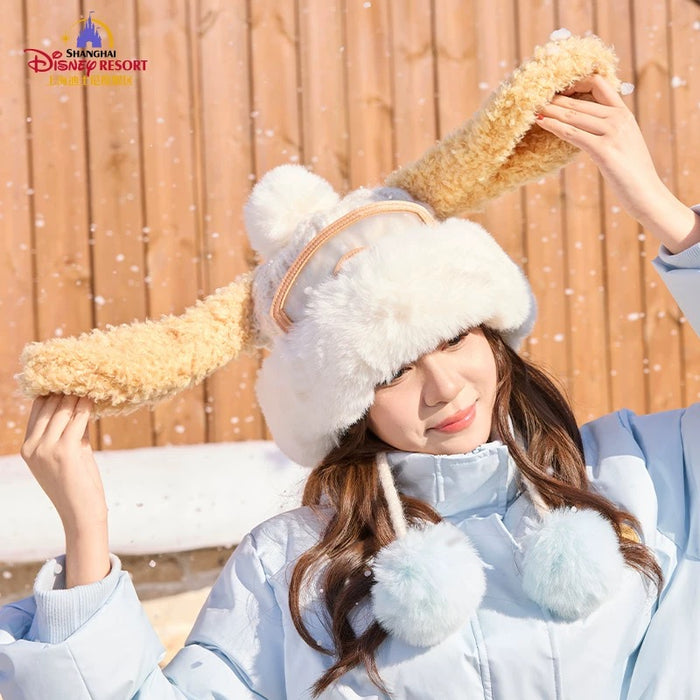 SHDL - 2025 Duffy & Friends Ice & Snow Partner Collection x CookieAnn Fluffy Beanie with Pom Pom for Adults