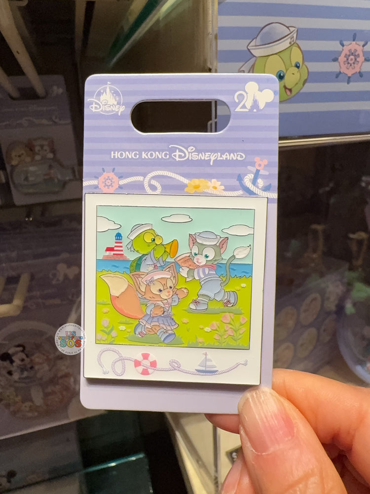 HKDL - 2026 Duffy & Friends, Mickey "Springtime Voyage" Collection x LinaBell, Olu Mel & Gelatoni Pin Badge