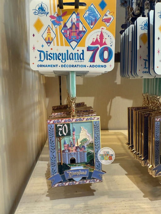 DLR - Disneyland 70th Castle  - Castle Ornament