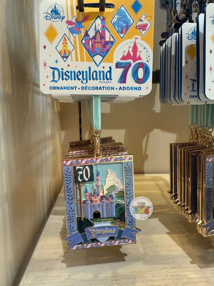 DLR - Disneyland 70th Castle  - Castle Ornament