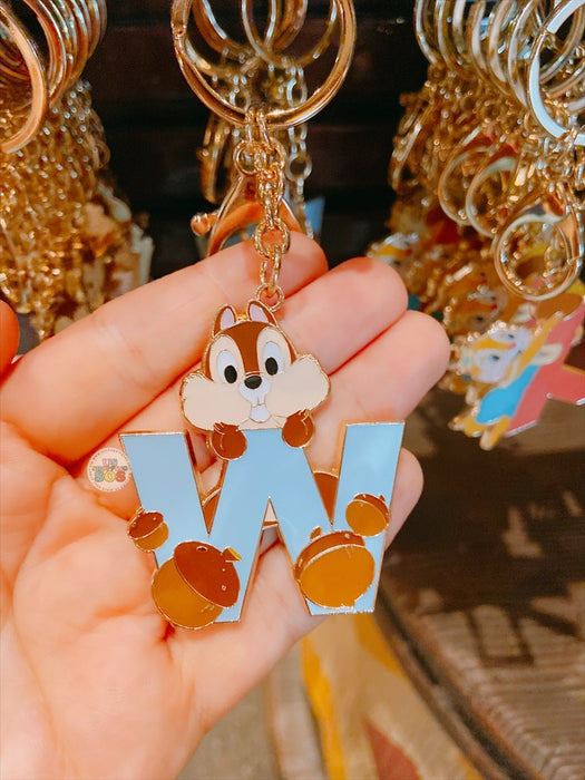 SHDL - Chip, Dale & Clarice English Alphabet ‘W’ Keychain