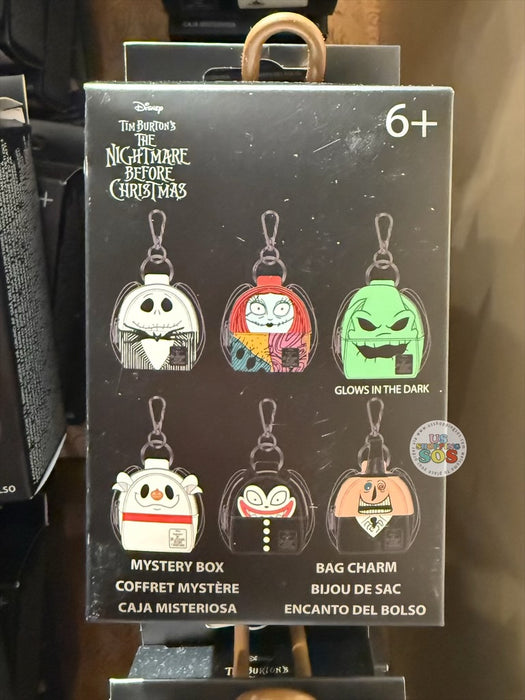 DLR/WDW - Loungefly The Nightmare Before Christmas Mini Backpack Bag Charm Mystery Box